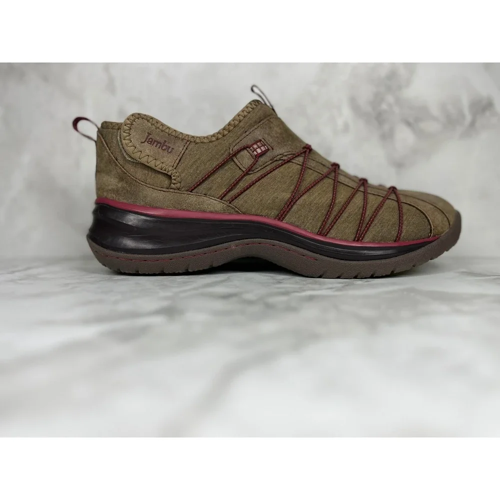 Jambu Spirit Encore Vegan Leather Sneakers Women's 9M All-Terrain Hiking Outdoor
